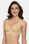 Tweens Padded Non-Wired Full Coverage Minimiser Bra - Beige — thumbnail 3