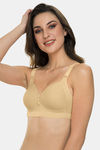 Tweens Padded Non-Wired Full Coverage Minimiser Bra - Beige — thumbnail 4