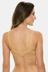 Tweens Padded Non-Wired Full Coverage Minimiser Bra - Beige — thumbnail 2