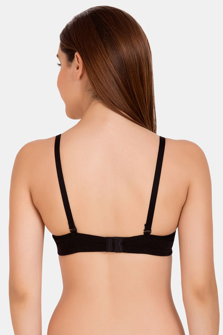 Tweens Padded Non-Wired Full Coverage T-Shirt Bra - Black — image 2