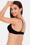 Tweens Padded Non-Wired Full Coverage T-Shirt Bra - Black — thumbnail 4