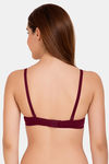 Tweens Padded Non-Wired Full Coverage T-Shirt Bra - Magenta — thumbnail 2