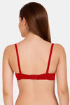 Tweens Padded Non-Wired Full Coverage T-Shirt Bra - Red — thumbnail 2