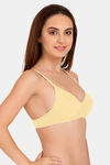 Tweens Padded Non-Wired Full Coverage T-Shirt Bra - Skin — thumbnail 3