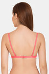 Tweens Padded Non-Wired Full Coverage T-Shirt Bra - Coral — thumbnail 2