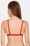 Tweens Padded Non-Wired Full Coverage T-Shirt Bra - Red — thumbnail 2