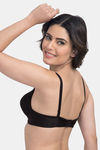 Tweens Padded Non-Wired Full Coverage T-Shirt Bra - Black — thumbnail 4