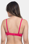 Tweens Padded Non-Wired Full Coverage T-Shirt Bra - Dark Pink — thumbnail 2