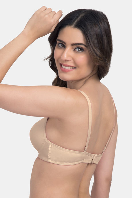 Tweens Padded Non-Wired Full Coverage T-Shirt Bra - Skin — image 4