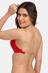 Tweens Padded Non-Wired Full Coverage T-Shirt Bra - Red — thumbnail 4