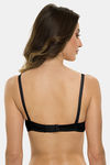 Tweens Padded Non-Wired Full Coverage T-Shirt Bra - Black — thumbnail 2