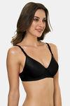 Tweens Padded Non-Wired Full Coverage T-Shirt Bra - Black — thumbnail 3