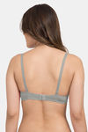 Tweens Padded Non-Wired Full Coverage T-Shirt Bra - Grey — thumbnail 2