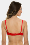 Tweens Padded Non-Wired Full Coverage T-Shirt Bra - Red — thumbnail 2