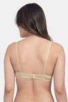 Tweens Padded Non-Wired Full Coverage T-Shirt Bra - Skin — thumbnail 2