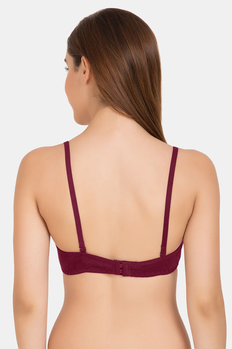 Tweens Double Layered Non-Wired Full Coverage T-Shirt Bra - Magenta — image 2