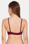 Tweens Double Layered Non-Wired Full Coverage T-Shirt Bra - Magenta — thumbnail 2