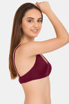 Tweens Double Layered Non-Wired Full Coverage T-Shirt Bra - Magenta — thumbnail 3