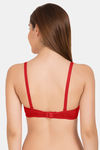 Tweens Double Layered Non-Wired Full Coverage T-Shirt Bra - Red — thumbnail 2