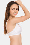 Tweens Double Layered Non-Wired Full Coverage T-Shirt Bra - White — thumbnail 3
