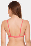 Tweens Double Layered Non-Wired Full Coverage T-Shirt Bra - Coral — thumbnail 2