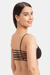 Tweens Padded Non-Wired Full Coverage Cage Bra - Black — thumbnail 4