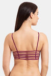Tweens Padded Non-Wired Full Coverage Cage Bra - Magenta — thumbnail 2