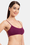 Tweens Padded Non-Wired Full Coverage Cage Bra - Magenta — thumbnail 4