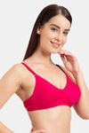 Tweens Double Layered Non Wired Full Coverage T-Shirt Bra - Dark Pink — thumbnail 3