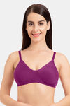 Tweens Double Layered Non Wired Full Coverage T-Shirt Bra - Magenta — thumbnail 1