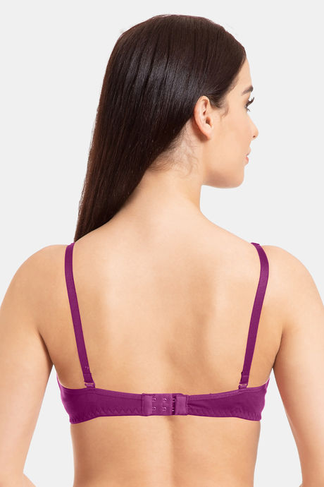 Tweens Double Layered Non Wired Full Coverage T-Shirt Bra - Magenta — image 2