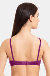 Tweens Double Layered Non Wired Full Coverage T-Shirt Bra - Magenta — thumbnail 2