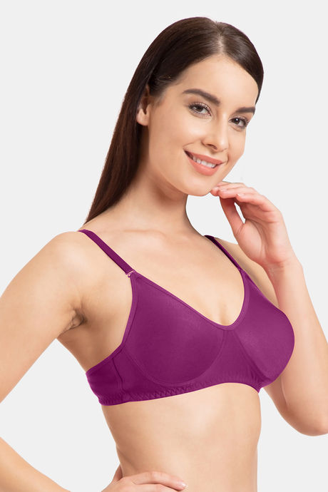 Tweens Double Layered Non Wired Full Coverage T-Shirt Bra - Magenta — image 3