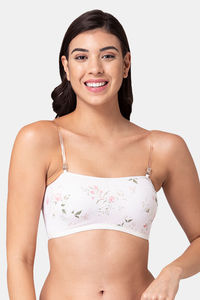 White Floral Print
