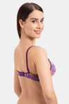Tweens Padded Non Wired Full Coverage T-Shirt Bra - Moove N Yellow Print — thumbnail 4
