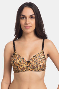 Orange Leopard Print