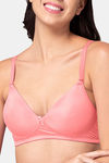 Tweens Padded Non Wired Full Coverage T-Shirt Bra - Coral — thumbnail 4