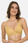Tweens Padded Non Wired Full Coverage T-Shirt Bra - Fawn — thumbnail 3