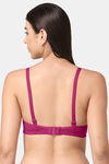 Tweens Padded Non Wired Full Coverage T-Shirt Bra - Magenta — thumbnail 2