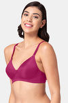 Tweens Padded Non Wired Full Coverage T-Shirt Bra - Magenta — thumbnail 3