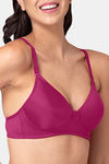 Tweens Padded Non Wired Full Coverage T-Shirt Bra - Magenta — thumbnail 4