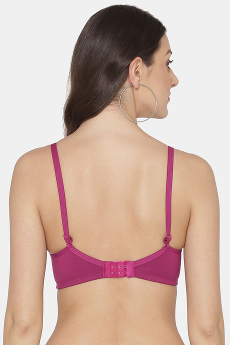 Tweens Padded Non-Wired Medium Coverage T-Shirt Bra - Wine — image 2