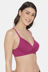 Tweens Padded Non-Wired Medium Coverage T-Shirt Bra - Wine — thumbnail 3