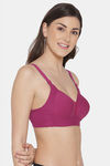 Tweens Padded Non-Wired Full Coverage T-Shirt Bra - Wine — thumbnail 3