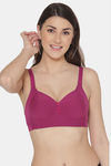 Tweens Padded Non-Wired Full Coverage T-Shirt Bra - Wine — thumbnail 5