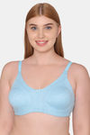 Tweens Double Layered Non-Wired Full Coverage Minimiser Bra - Blue — thumbnail 1