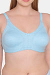Tweens Double Layered Non-Wired Full Coverage Minimiser Bra - Blue — thumbnail 5