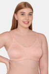 Tweens Double Layered Non-Wired Full Coverage Minimiser Bra - Peach — thumbnail 5