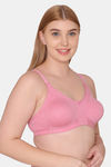 Tweens Double Layered Non-Wired Full Coverage Minimiser Bra - Pink — thumbnail 3