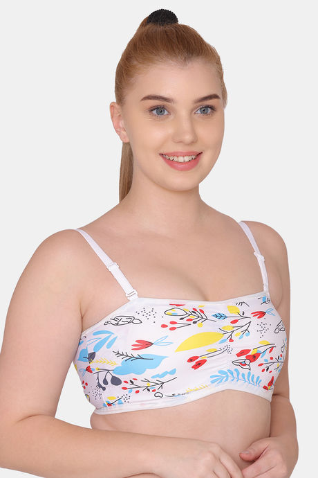 Tweens Padded Non-Wired Medium Coverage Tube Bra - Multicolor — image 4